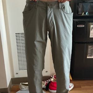 LULULEMON ABC PANTS - GRAY